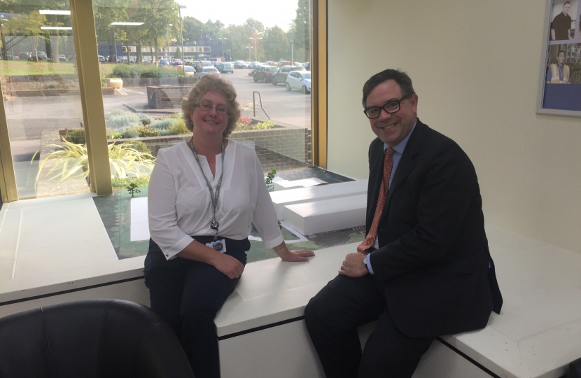 On a recent visit to Fisher Clinical Services on the edge of Horsham, hearing about their impressive growth.