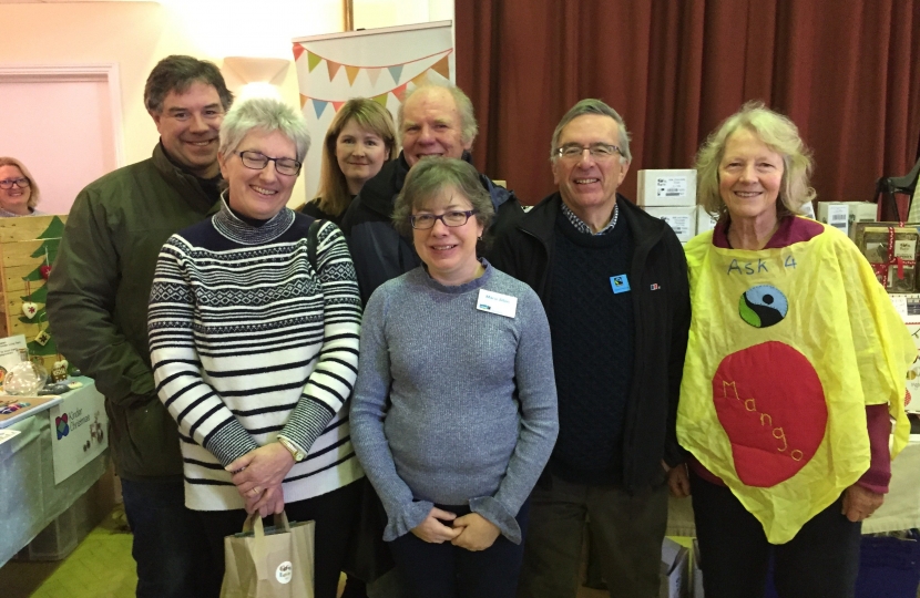 It was a pleasure to meet the team at the Horsham Fair Trade Christmas Market at St John’s Church Hall in Horsham Saturday - one of a number of Christmas Fairs launching the season in Horsham, Southwater and Billingshurst.