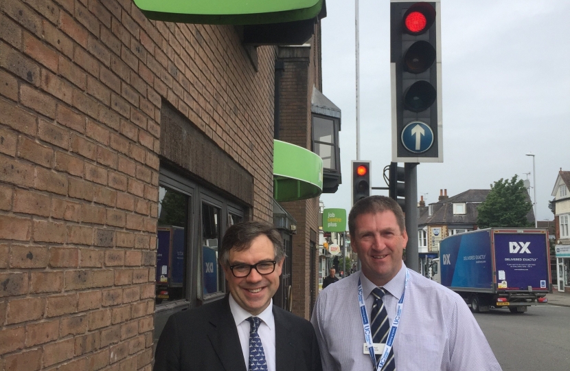 Visiting Horsham’s Job Centre Plus last week to hear about Horsham’s roll-out of Universal Credit